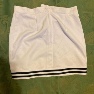 Penn state cheer skirt white / navy blue